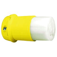 YELLOW INSULGRIP CONNECTOR BODY (HBL26CM13)